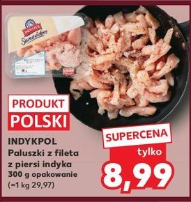 Paluszki z fileta z piersi indyka Indykpol samo dobro promocja