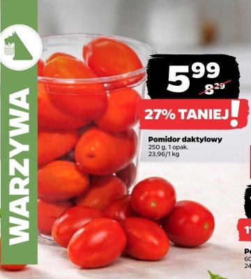 Pomidor daktylowy promocja w Netto