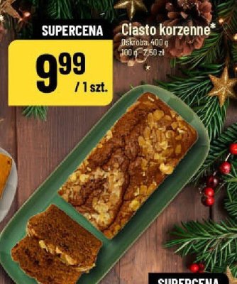 Ciasto korzenne biszkopt 400 g promocja w POLOmarket