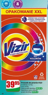 Proszek do prania Vizir promocja w Dino