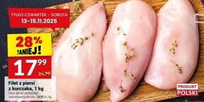 Filet z piersi z kurczaka, 1 kg promocja w Twój Market