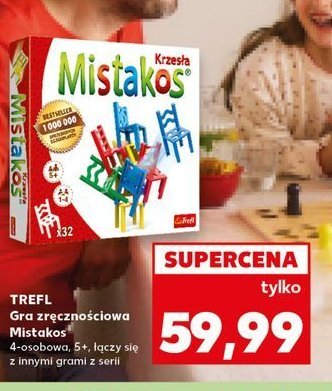 Gra mistakos krzesła Trefl promocja