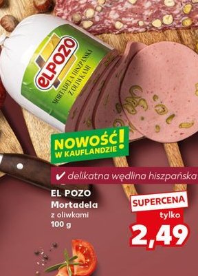 Mortadela z oliwkami za sposób hiszpański promocja w Kaufland
