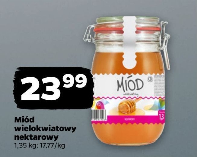 Miod wielokwiatowy promocja