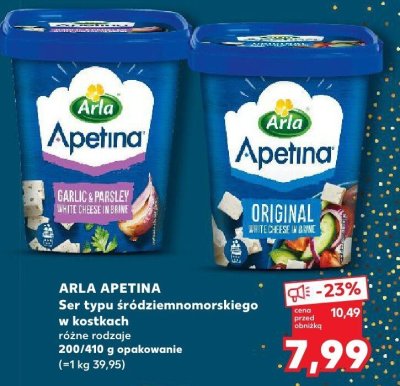 Ser typu śródziemnomorskiego w kostkach różne rodzaje promocja w Kaufland