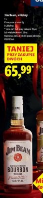 Whisky Jim Beam promocja w Lidl