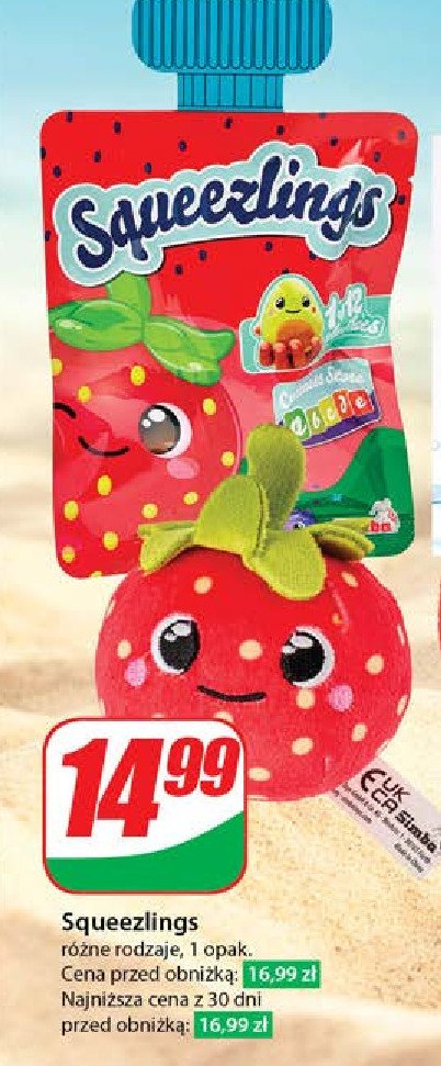 Squeezlings promocja w Dino