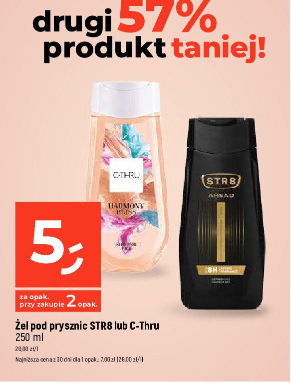 Zel pod prysznic Str8 ahead promocja