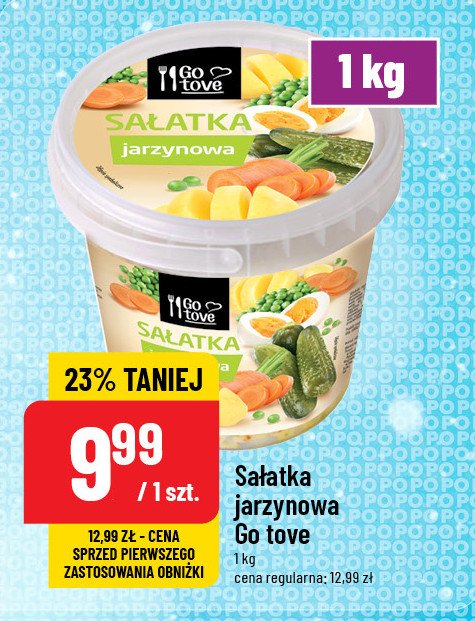 Sałatka jarzynowa Gotove promocja w POLOmarket