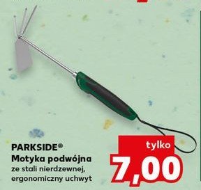 Motyka podwójna Parkside promocja w Kaufland