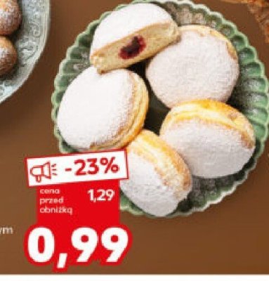 Pączek z nadzieniem wieloowocowym promocja w Kaufland