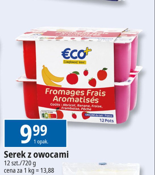 Serek z owocami Eco+ promocja