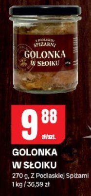 Golonka w słoiku Z Podlaskiej Spiżarni promocja w Chorten