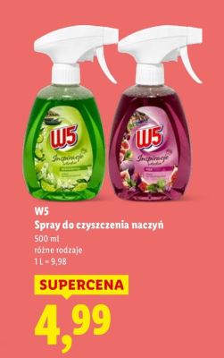 Spray do czyszczenia naczyń, różne rodzaje promocja w Lidl