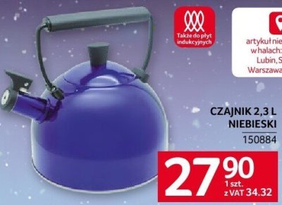 Czajnik CZAJNIK 2.3 L NIEBIESKI promocja w Selgros