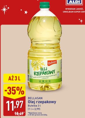Olej rzepakowy Carrefour classic promocja w Aldi