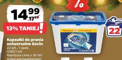 Kapsułki do prania promocja w Netto