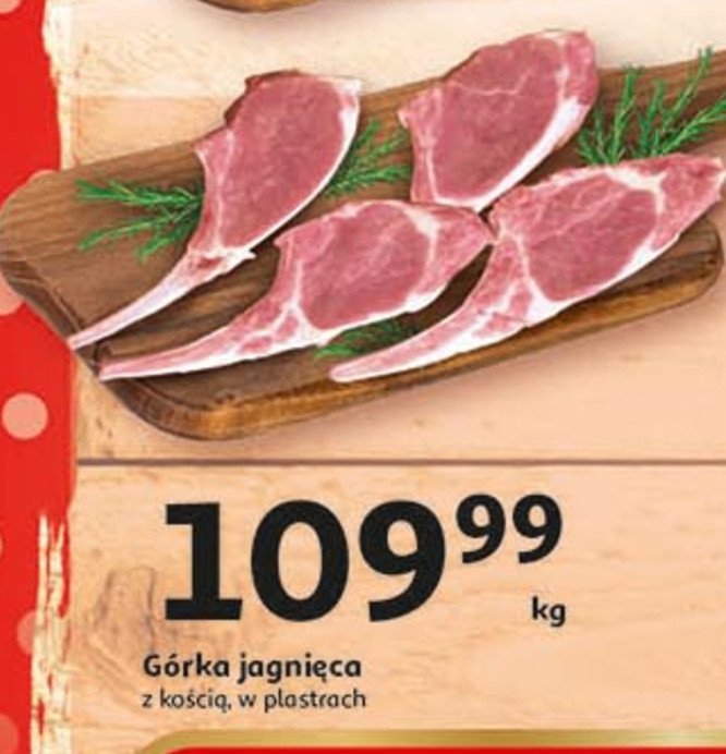 Górka jagnięca z kością promocja