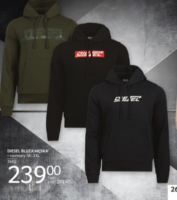 Bluza męska DIESEL promocja w Selgros