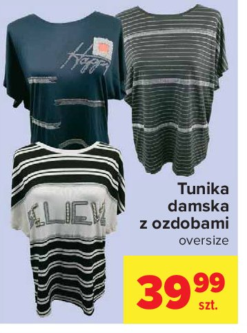 Tunika damska z ozdobami m-xxl promocja