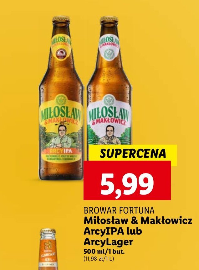 Piwo Miłosław & makłowicz arcyapa promocja