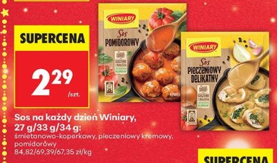 Sos na każdy dzień pieczeniowy kremowy promocja w Biedronka