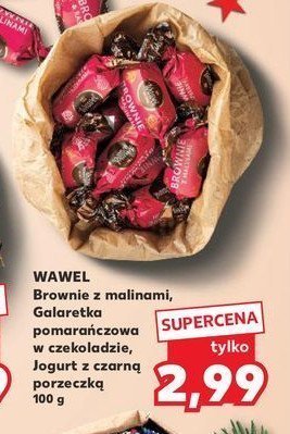 Cukierki jogurtowe z czarną porzeczką Wawel promocja