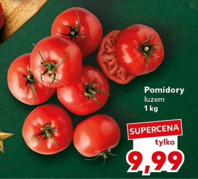 Pomidory luzem promocja w Kaufland