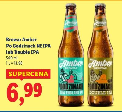 Piwo Po Godzinach Double IPA promocja w Lidl