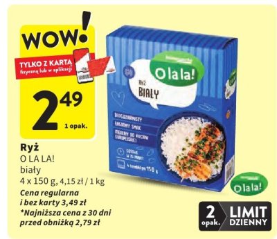 Ryż biały promocja w Intermarche