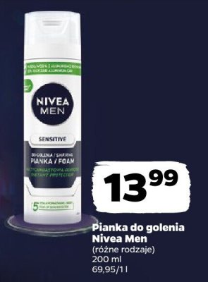 Pianka do golenia, różne rodzaje promocja w Netto