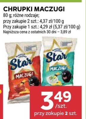 Chrupki Maczugi różne rodzaje Star promocja w Stokrotka