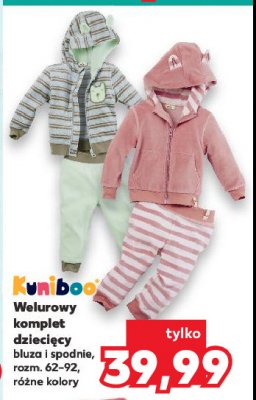 Komplet dziecięcy bluza + spodnie 62-92 Kuniboo promocja
