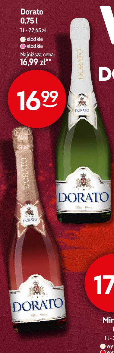 Wino Dorato rose promocja