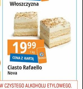 Ciasto rafaello Cukiernia nova promocja