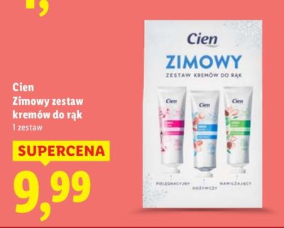 Zimowy zestaw kremów do rąk promocja w Lidl