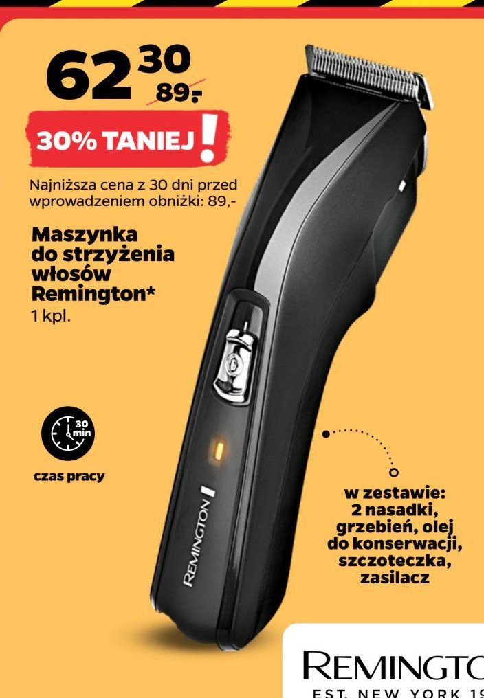 Maszynka do strzyżenia włosów Remington promocja