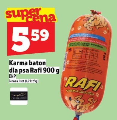 Karma baton dla psa Rafi 900g promocja w TOPAZ