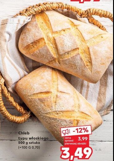 Chleb włoski promocja