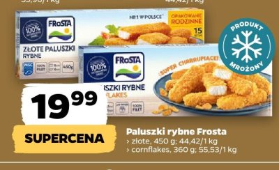 Paluszki rybne złote promocja w Netto