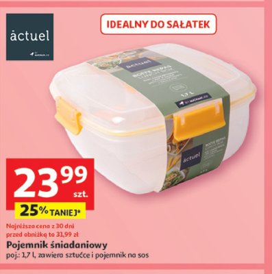 Pojemnik śniadaniowy 1.7 l Actuel promocja