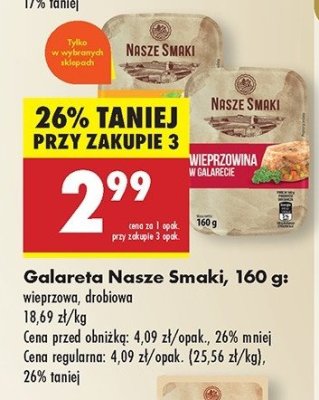 Kurczak w galarecie Nasze smaki promocja