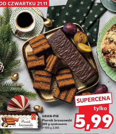 Piernik brzozowski Gran-pik promocja w Kaufland