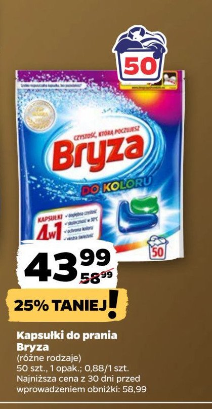 Kapsułki do koloru 4w1 Bryza promocja