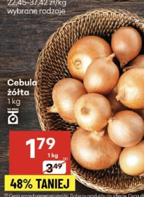 Cebula żółta promocja w Delikatesy Centrum