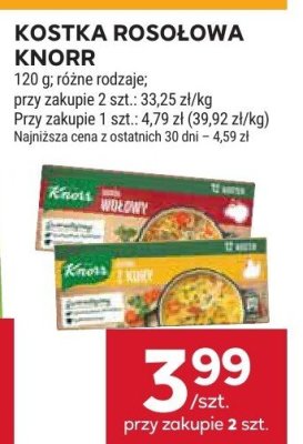 Kostka rosołowa  promocja w Stokrotka