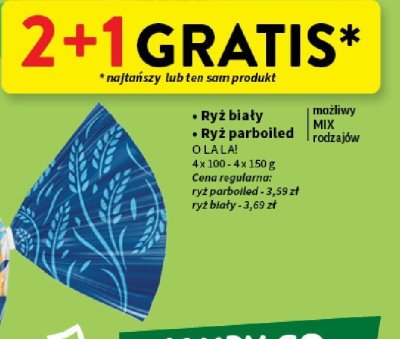 Ryż biały promocja w Intermarche