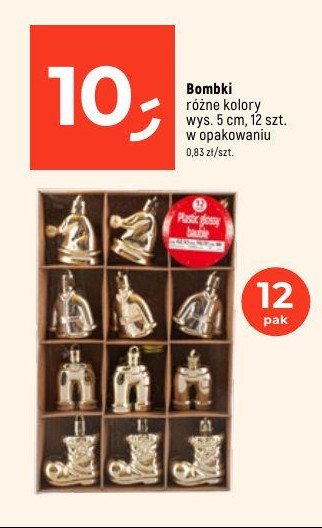 Bombki figurki 5 cm promocja