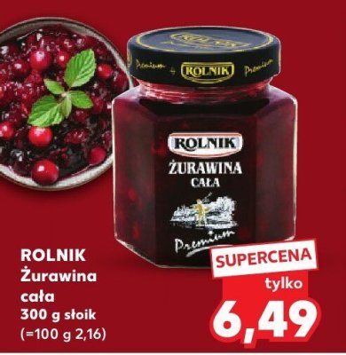 Żurawina cała 300 g promocja w Kaufland