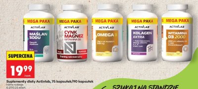 Suplement diety Omega-3 Activlab 90 kapsułek promocja w Biedronka